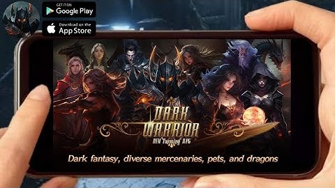 DARK WARRIOR IDLE (UPCOMING) 2023 Online 3D Idle-RPG Mobile Open Playstore Pre-Registration