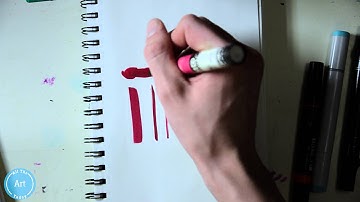How to use Chisel Tip Markers