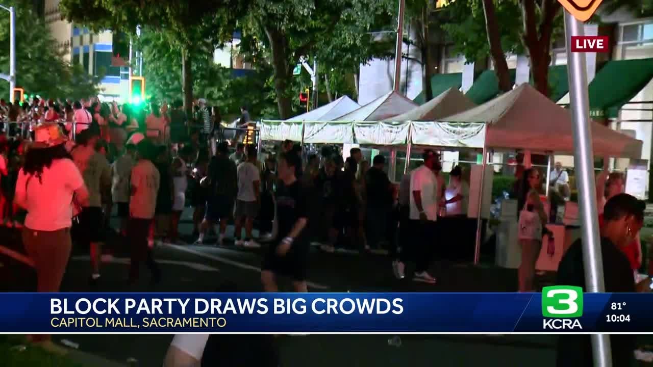 Block Party event draws big crowds in downtown Sacramento