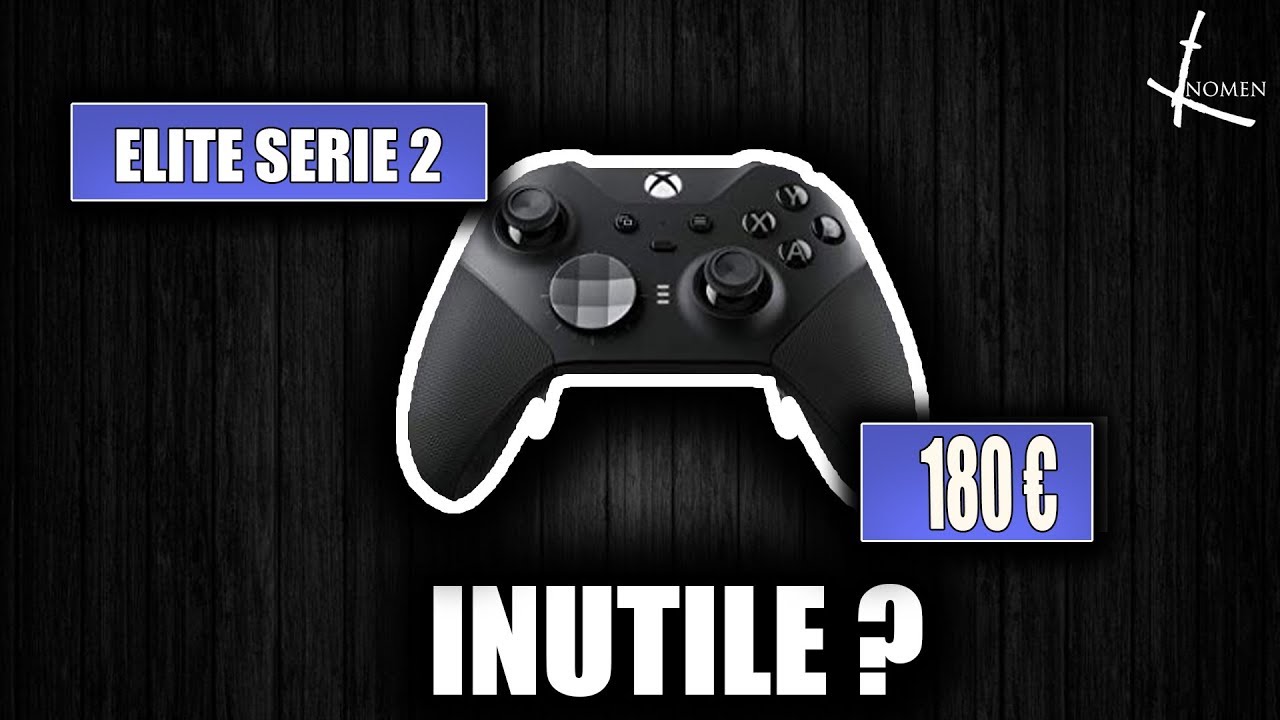 Manette Xbox Elite V2 – Problème Joystick Gauche – Vendue Pour Pièces / Réparation