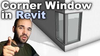Corner Window in Revit Tutorial