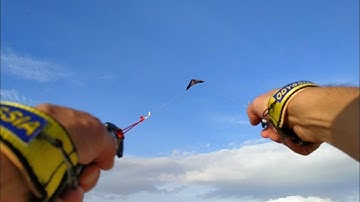 HQ-Whizz Power in low wind - How to launch a speed kite