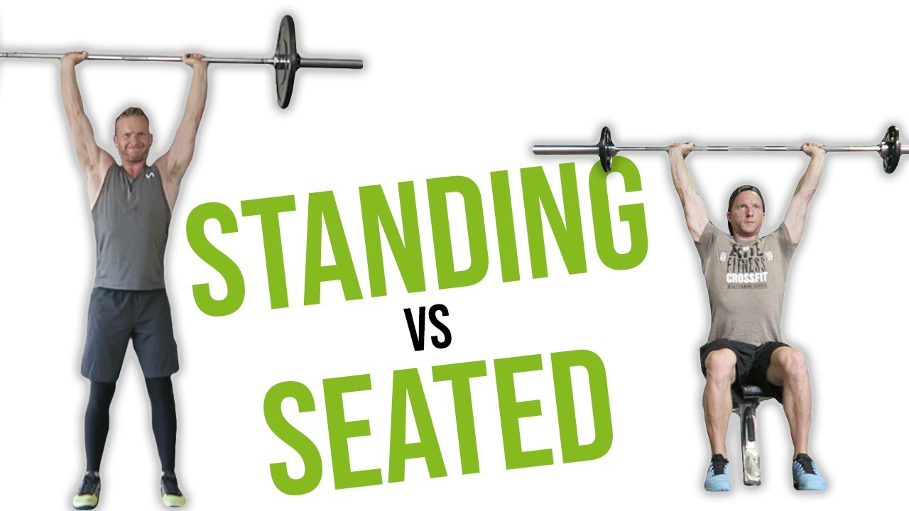 Standing Shoulder Press. Standing Barbell Press. Overhead Barbell Press. Overhead Press vs Military Press. Short press