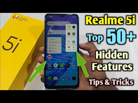 Realme 5i Top 50+ Hidden Features ! Realme 5i Tips u0026 Tricks in Hindi