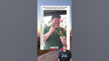 MASKER TRASPARAN MOTIP 3D #masker #corona #shorts #coronavirus #memeviral #reaction #funny #dubbing