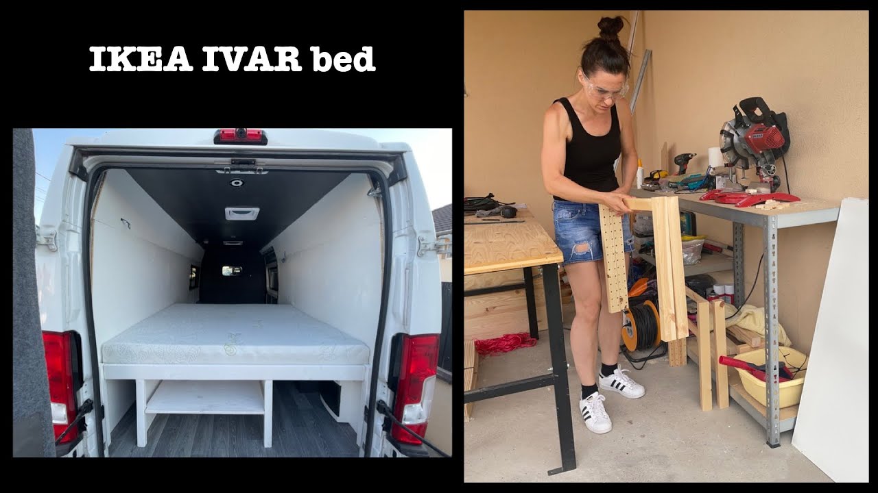 Van Ivar DIY bed unique Ducato #12 - YouTube