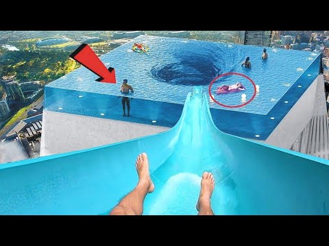 क्या आप इन स्विमिंग पूल में गोता लगा सकते है this pool will give you nightmares ! Dangerous pools