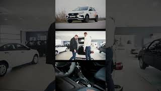 Вчера завершили съемки Lada Vesta нового поколения с АКПП - EVO 1.8 #лада #автоваз #веста