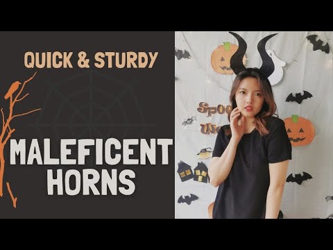 Video: DIY Maleficent Horn: mal, materialer, trinnvise instruksjoner