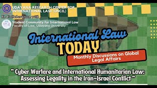 Iran - Israel War!! Cyber Warfare and International Humanitarian Law