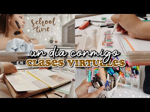 ASÍ SON MIS CLASES VIRTUALES En CUARENTENA ?? Apuntes En Casa ?