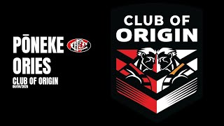 CLUB OF ORIGIN: PŌNEKE v ORIES