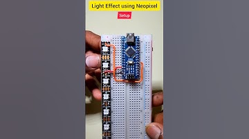 Different Light Effects using Arduino Nano and Neopixel 🔥🔥 #shorts #viralvideo #reels #electroeshu