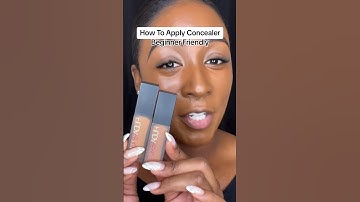 How To Apply Concealer Beginner Friendly 👉🏾 #makeup #makeuptutorial #concealer