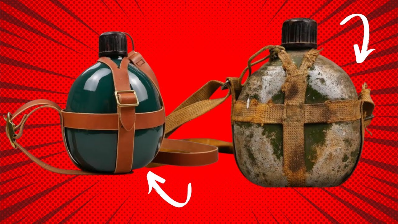 Incredible restoration of an old military canteen!