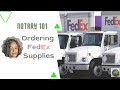 A Good Notary 101 | Ordering FedEx Supplies