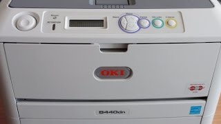 OKI B440DN - Panel administracyjny i hasło administratora