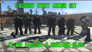 Rating Every Fallout 4 Creation Club Set of Armor