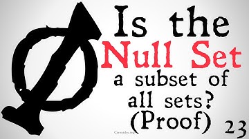 Is the Null Set a Subset of All Sets? (Axiomatic Set Theory)