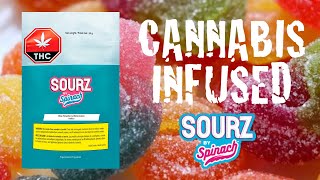 Cannabis Infused!! - Blue Raspberry Watermelon SOURZ by Spinach