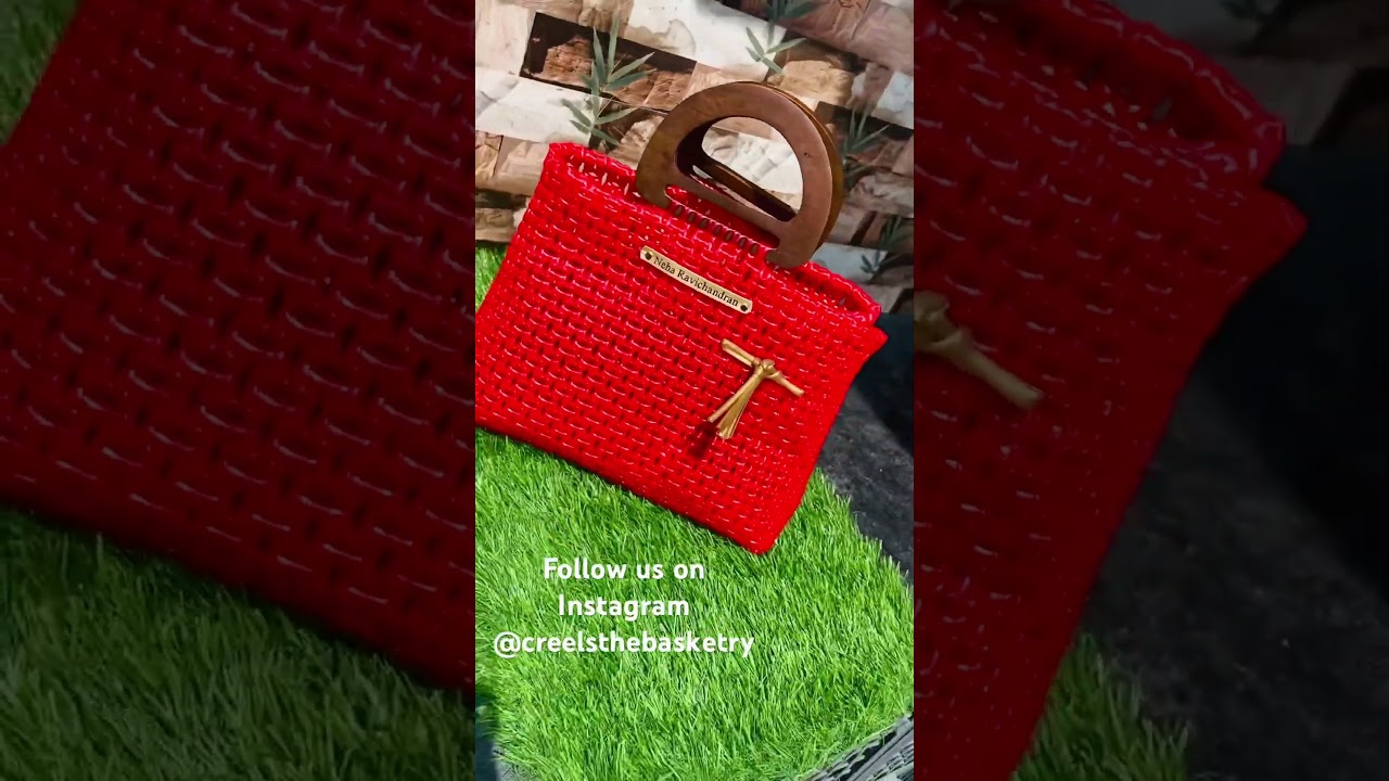 Wire bags with wooden handle / best for return gifts/ customized names / trendybag/ baskets/ hamper