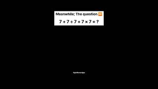 This question is too easy 😂 part 2 #maths #challenge #solve #new #shorts #viral #education #peddi