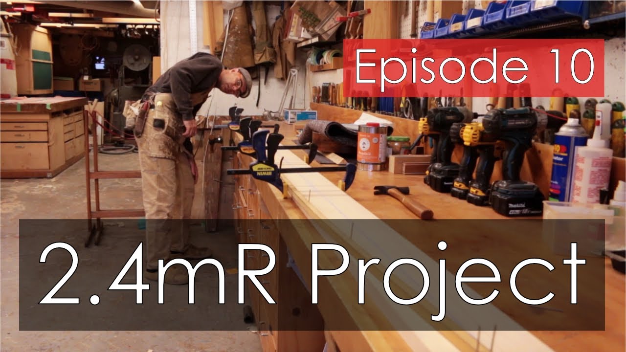 ⁣International 2.4mR Sailboat Project - Episode 10 - Roughing out the keelson