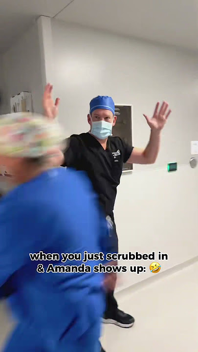 Amanda knows how to keep Dr. Roller on his toes🤣🤣🤣 #teamroller #bariatricsurgeon #weightlossclinic