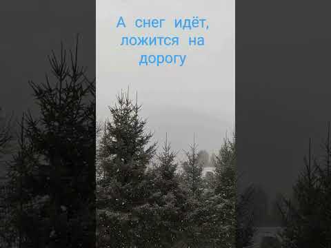 А снег идёт...snow is falling #shorts #snow #snowfall #снегидет #зима #winter