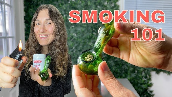 GOING GREEN EPISODE 1: HOW TO SMOKE OUT OF A GLASS PIPE 