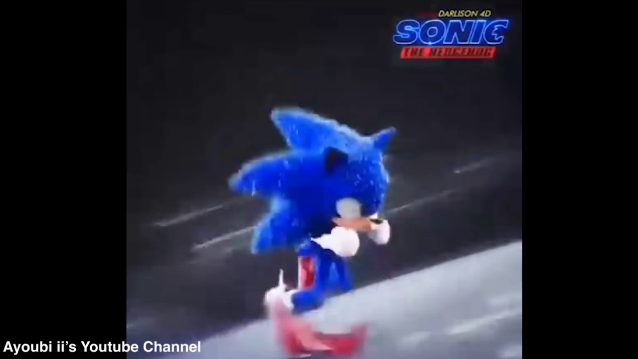 Sonic New Design??? Sonic the Hedgehog Movie Redesign YouTube