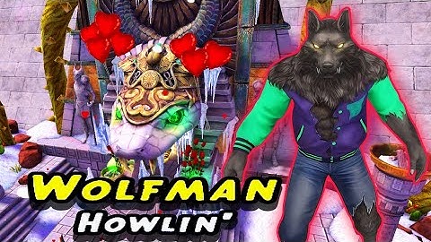 Wolfman Howlin vs Winter Wasteland | The Frozen Survival Run | Temple Run 2 Pro Challenge
