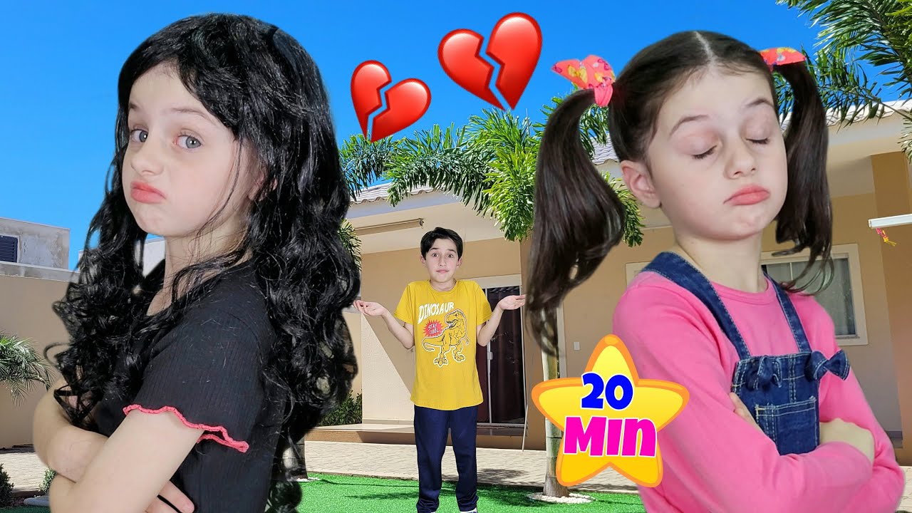 Mimi e Julinha em Histórias Engraçadas de Brincadeiras , Bebês e Amizades para crianças