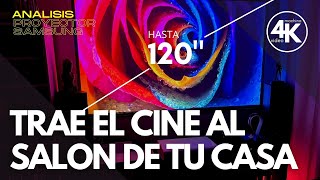 ¡Lleva el CINE al Salon de tu Casa de la mano de SAMSUNG! Análisis SAMSUNG PREMIERE 4K Proyector