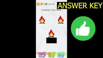 Draw 2 Save: Stickman Puzzle LEVEL 137 Compose a big flame - Gameplay Walkthrough Android IOS
