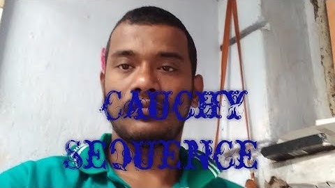 Cauchy Sequence in Normed Space...