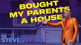 This is a crazy story but it's true.. | I Bought My Parents A House #steveharvey