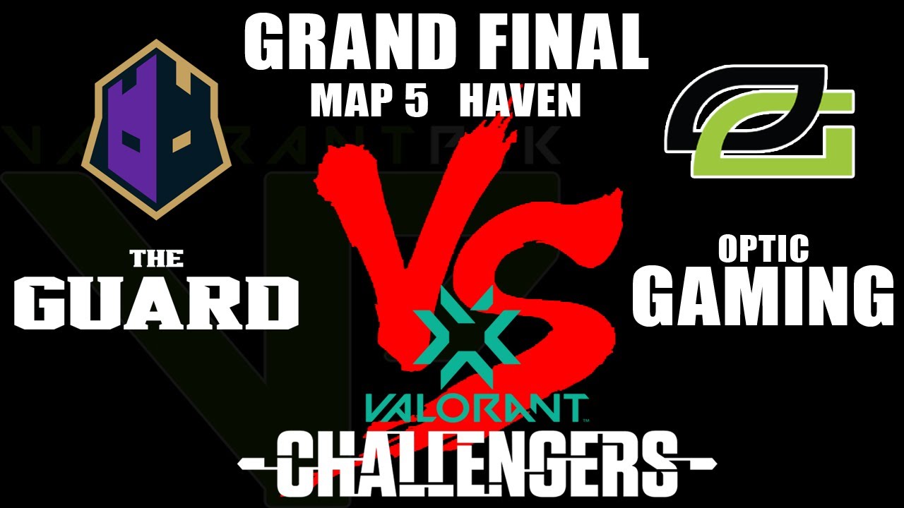 The Guard vs OpTic Gaming VCT Stage 1 Challengers NA Playoffs Grand Finals Map05 Haven