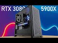 2900$ Air Cooled Gaming PC Build  🌪️ - RTX 3080, Ryzen 9 5900X, Corsair 4000D Airflow, Noctua NH-D15