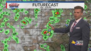 Thursday, July 23, 2020: Rain shower and storm chances return today along with seasonable and muggy