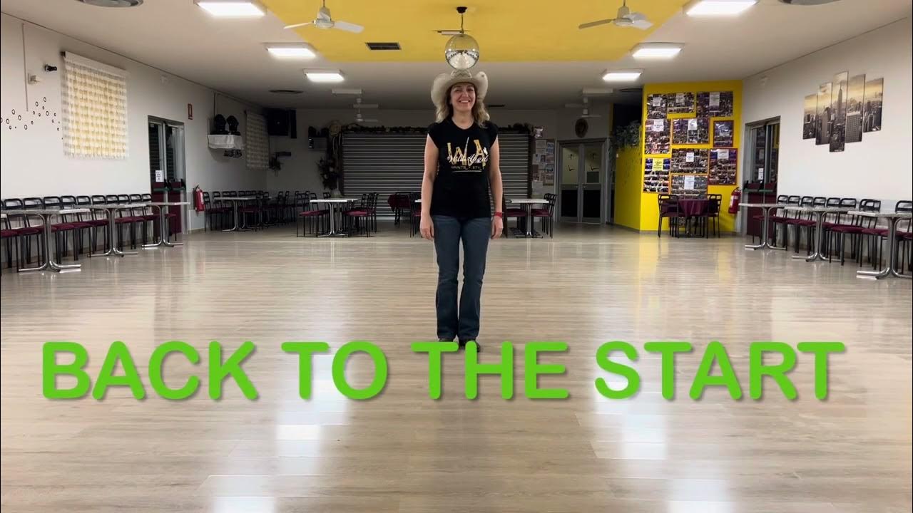 BACK TO THE START Line Dance Teach and Dance YouTube