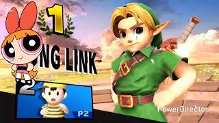 Zelda - Toon Zelda - Young Link - Ganondork Y Toon Link Victory Ssb