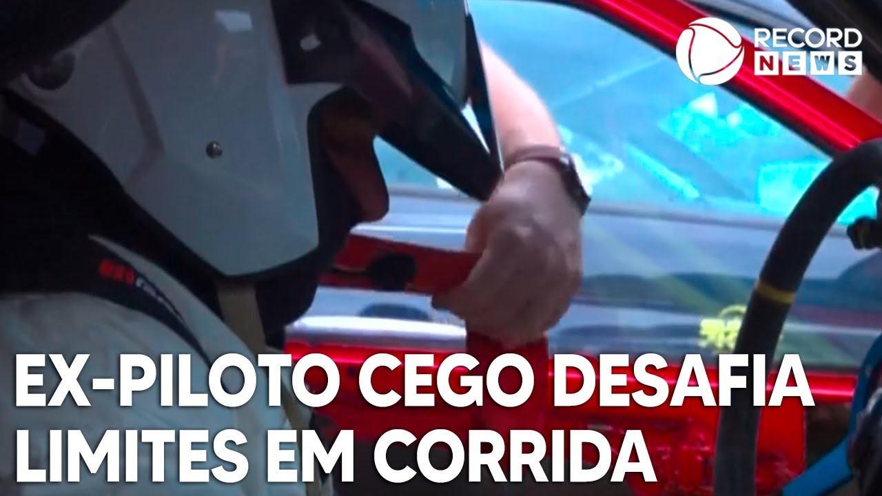 O piloto cego que dirige carros de corrida a 180 km/h - BBC News Brasil