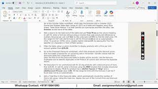 Shelly Cashman Excel 2019 | Module 6: End of Module Project 2 Pet Stop