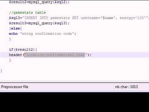 PHP Tutorial   35   Deleting Data from Temp Tables for PHP Game   YouTube