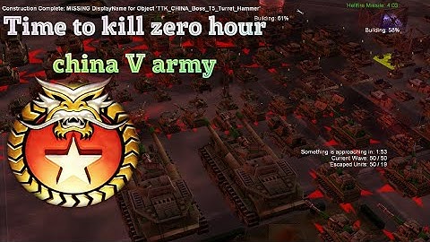C&C Generals Zero Hour (AOD) ^ Time To Kill Zero Hour ^