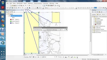 Lecture : 3 | ArcGIS 10 : Georeferenceing