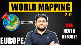 World Mapping: Europe | Countries & Capitals | UPSC/SSC/PCS | Geography by Sudarshan Gurjar