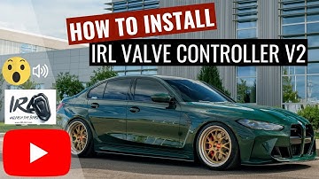 How to install an IRL Valve Controller V2! | BMW G80 M3