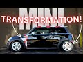 Big mini transformation coilovers wheels vinyl boom